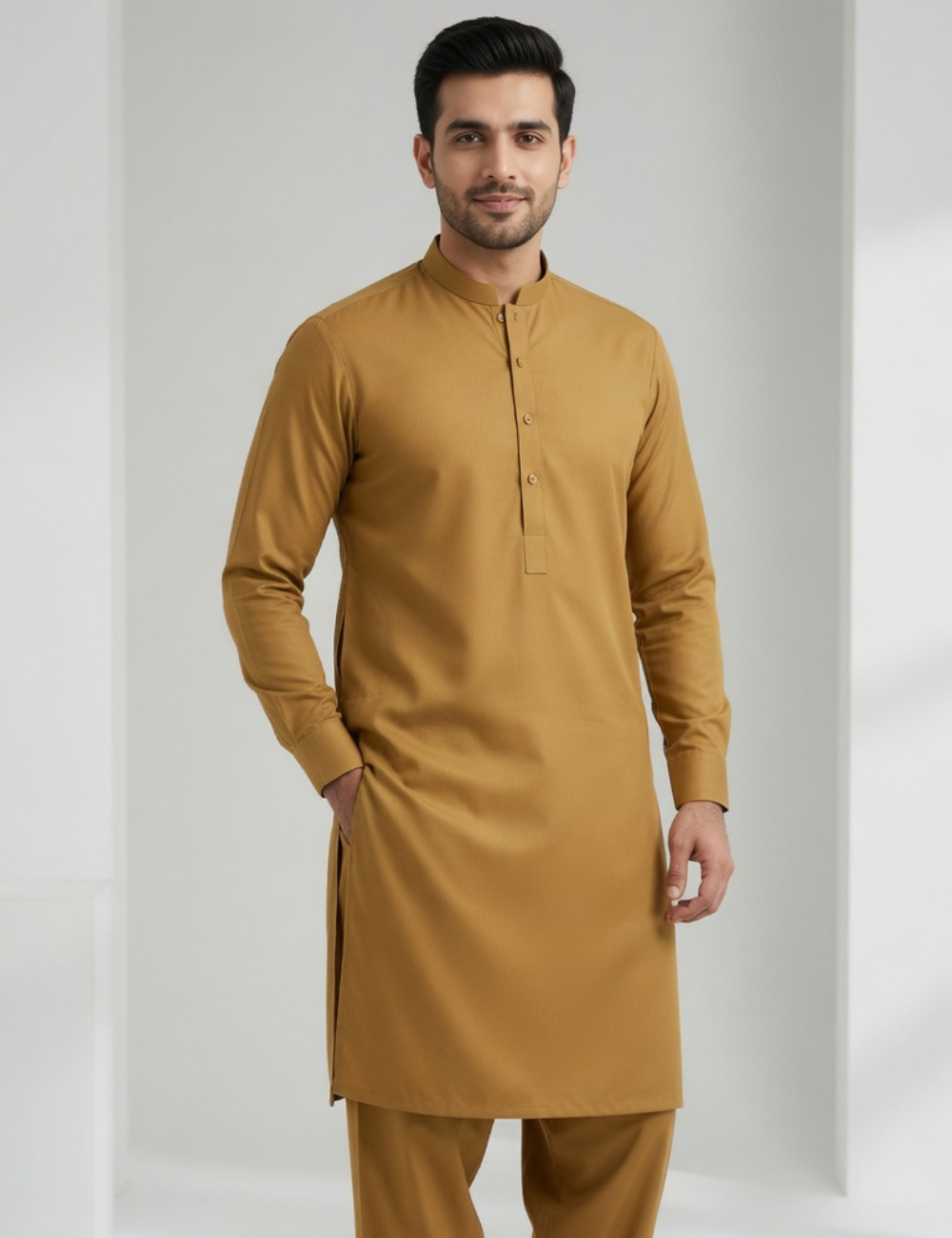 Premium Mustard Suit