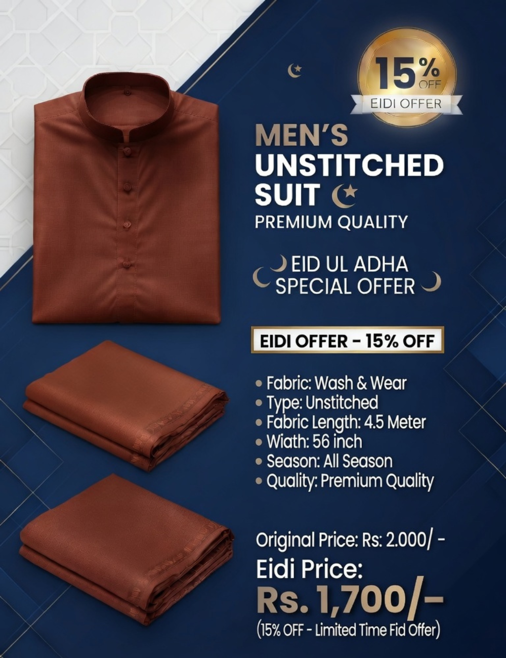 Premium Maroon Suit